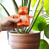 water dropper plants Yoga cat