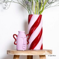 Vaas roze rood Camila