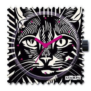 S.T.A.M.P.S Horloge Black Garfield S.T.A.M.P.S Horloge Black Garfield