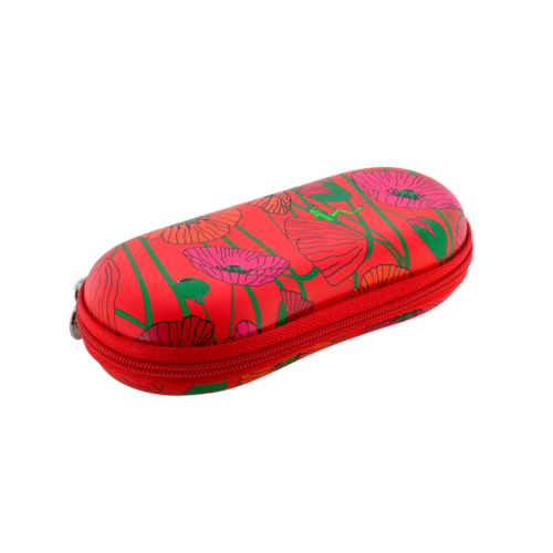 Pylones Brillenetui Coquelicots