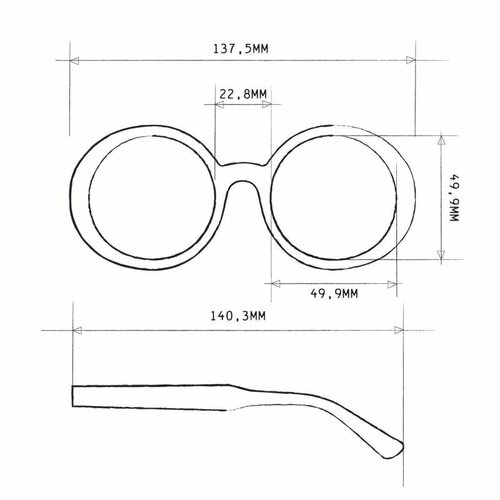 Okkia Leesbril Laura Classic Havana unisex Okkia Leesbril Laura Classic Havana unisex