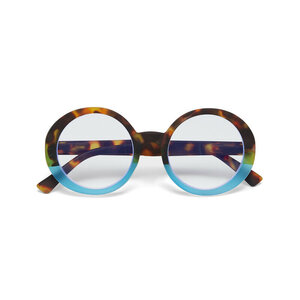 Okkia Reading glasses Laura Havana Blue unisex Okkia Reading glasses Laura Havana Blue unisex