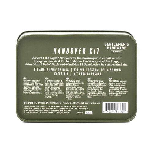 Suck UK Hangover Kit for a hangover Suck UK Hangover Kit for a hangover