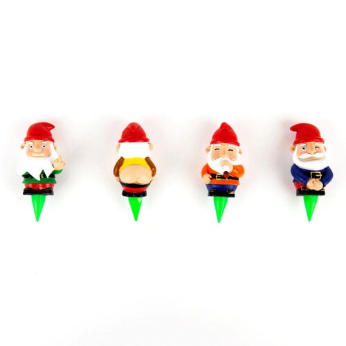 Gift Republic Mini Plant Pot Naughty Gnomes Gift Republic Mini Plant Pot Naughty Gnomes