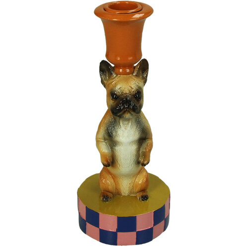 Kaarshouder Buldog Kandelaar Kersten