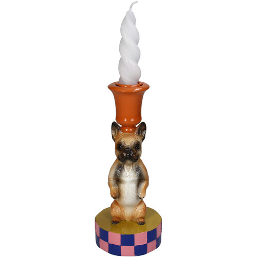 Kaarshouder Buldog Kandelaar Kersten