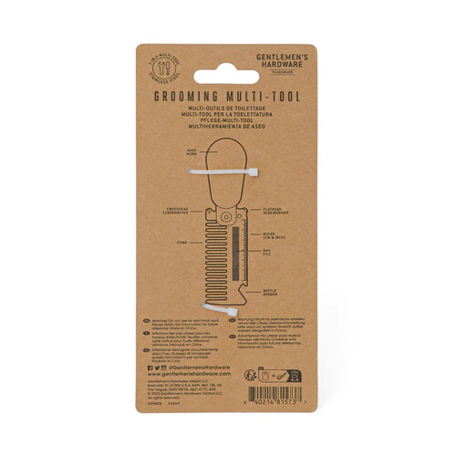 Gentlemen's Hardware Multi tool Grooming set heren