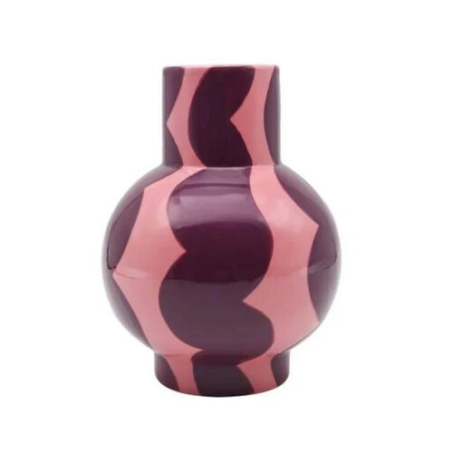 Que Rico Vase pink Gaspar Wavy Rumba