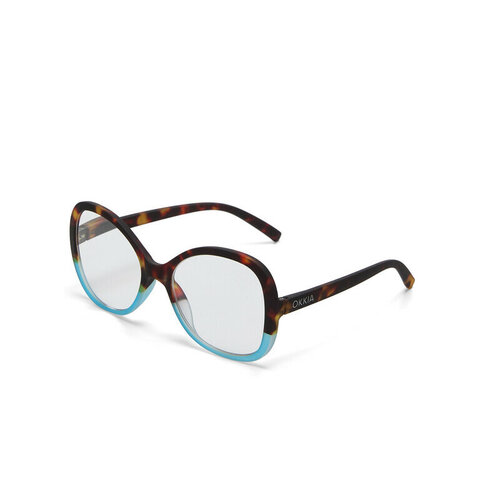 Okkia Leesbril Verona Havana Blue unisex Okkia Leesbril Verona Havana Blue unisex