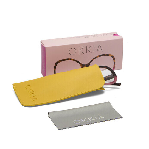 Okkia  Reading glasses Havana Pink unisex