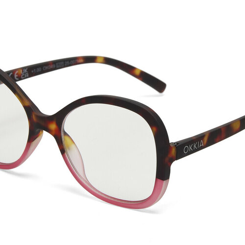 Okkia  Reading glasses Havana Pink unisex