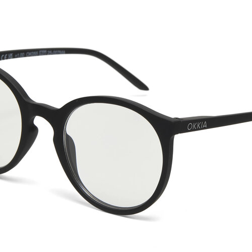 Okkia  Leesbril Bologna Black unisex