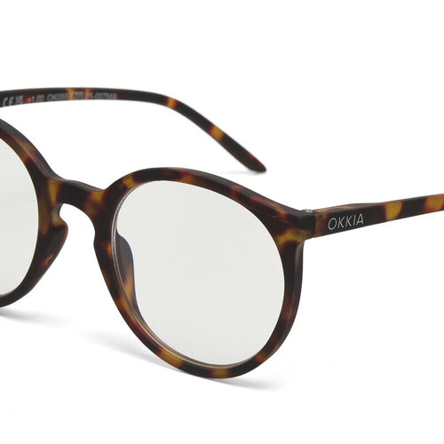Okkia  Leesbril Bologna Classic Havana unisex