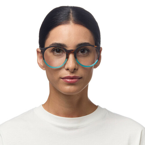 Okkia  Leesbril Bologna Havana Blue unisex