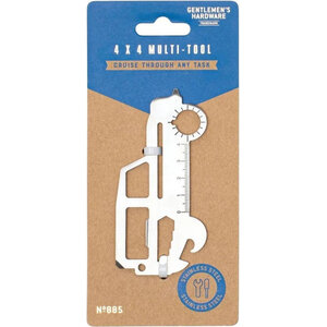 Gentlemen's Hardware Auto Kreditkarten Multitool 4x4