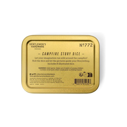Gentlemen's Hardware Kampvuur Verhaal Dobbelstenen