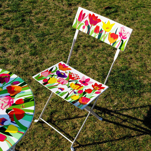 Pylones Klappstuhl Tulipes