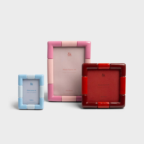 Klevering Fotorahmen Rift Rechteck Candy Pink