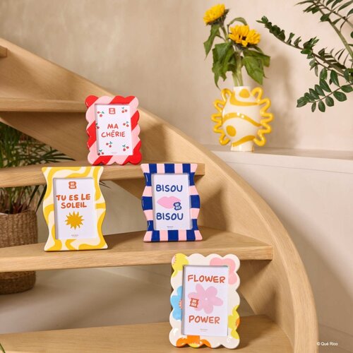 Que Rico Bilderrahmen Francisco Gelb Keramik