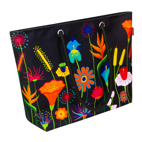 Pylones Shopper My Daily Bag Jardin Fleuri