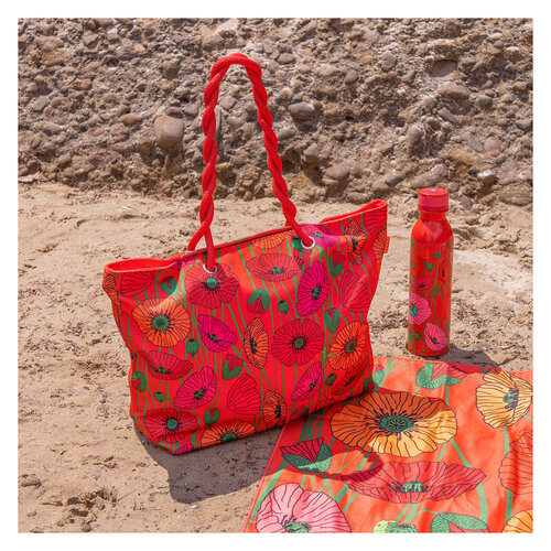 Pylones Shopper My Daily Bag Coquelicots