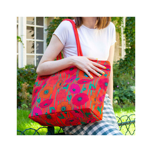 Pylones Shopper My Daily Bag Coquelicots