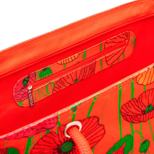 Pylones Shopper My Daily Bag Coquelicots