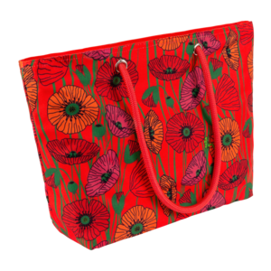 Pylones Shopper My Daily Bag Coquelicots