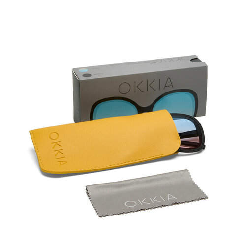 Okkia  Zonnebril Anna Butterfly Black