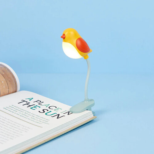 Balvi Leeslampje Boek Birdie Geel Balvi Leeslampje Boek Birdie Geel