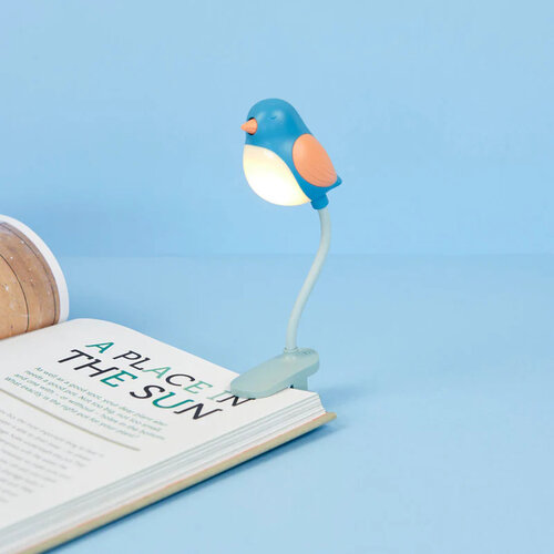 Balvi Leeslampje Boek Birdie Blauw Balvi Leeslampje Boek Birdie Blauw