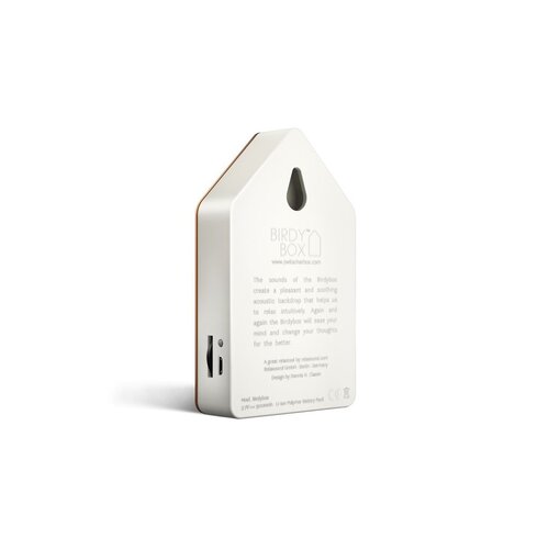Relaxound Birdybox Koper Vogelhuisje Geluidsbox met Bewegingssensor Relaxound Birdybox Koper Vogelhuisje Geluidsbox met Bewegingssensor