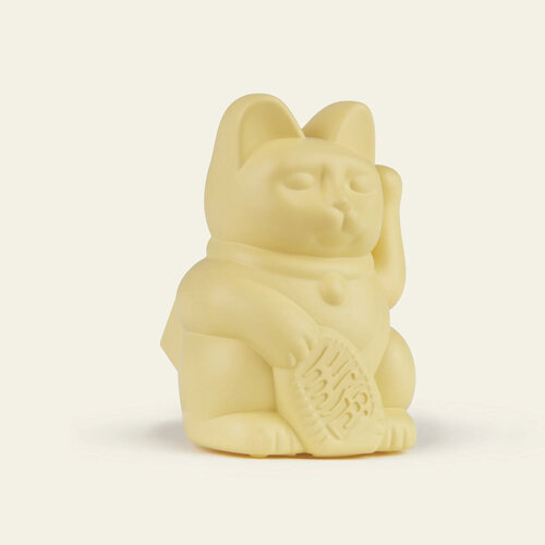 Donkey Products Solar Lucky Cat Yellow Mini 5cm Donkey Products Solar Lucky Cat Yellow Mini 5cm