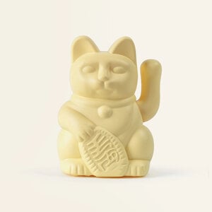 Donkey Products Solar Lucky Cat Geel Mini 5cm Donkey Products Solar Lucky Cat Geel Mini 5cm