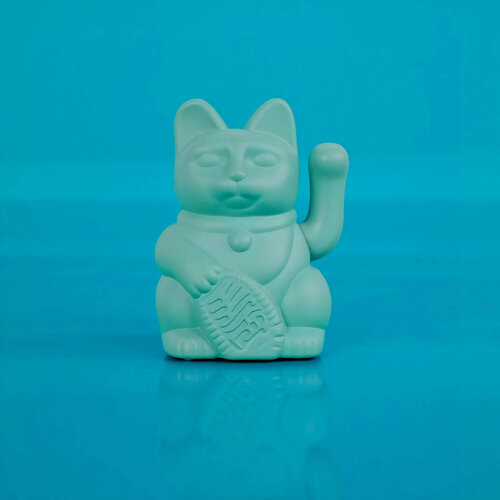 Donkey Products MyNeko Solar Lucky Cat turquoise 5cm Donkey Products MyNeko Solar Lucky Cat turquoise 5cm