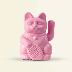 Donkey Products MyNeko Solar Lucky Cat Rosa 5cm Donkey Products MyNeko Solar Lucky Cat Rosa 5cm