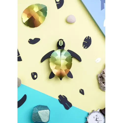 Assembli 3D Marine Life Puzzel Sea Turtle Baby Groen Assembli 3D Marine Life Puzzel Sea Turtle Baby Groen