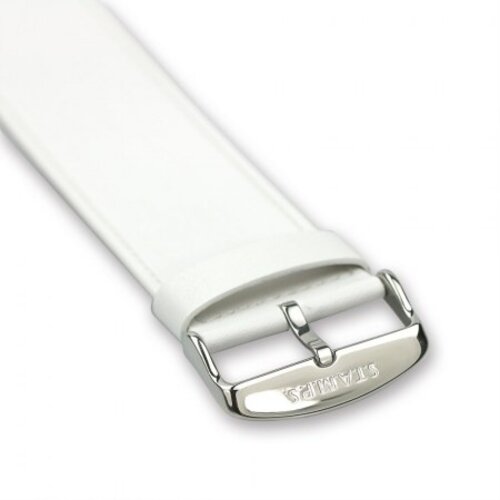 S.T.A.M.P.S Uhrenarmband Classic Leder Weiß S.T.A.M.P.S Uhrenarmband Classic Leder Weiß