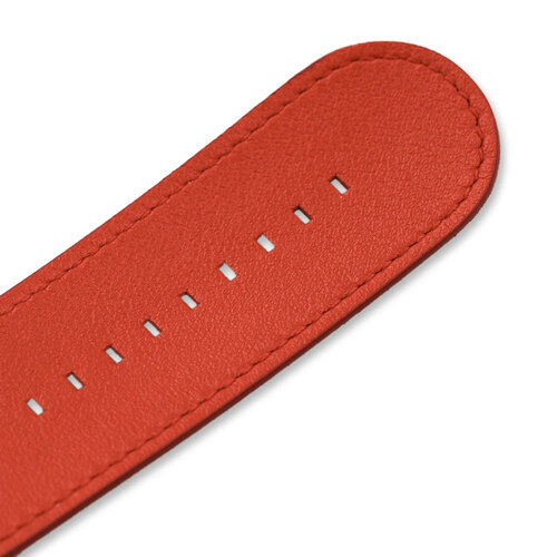 S.T.A.M.P.S Horlogeband Classic Leder Rood S.T.A.M.P.S Horlogeband Classic Leder Rood