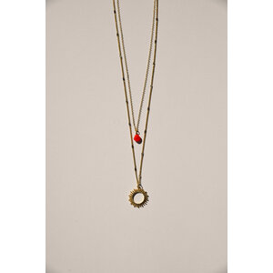 Vinoos by AMS Ketting Zon Orange You are Beautiful Vinoos by AMS Ketting Zon Orange You are Beautiful