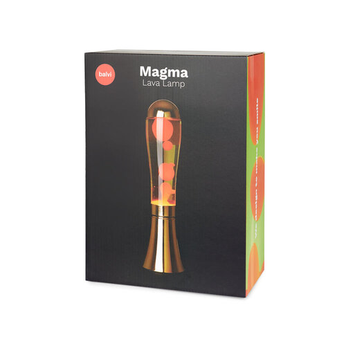 Balvi Lavalamp Magma gold Balvi Lavalamp Magma gold