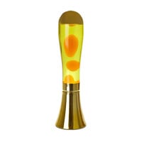 Lavalampe Magma gold