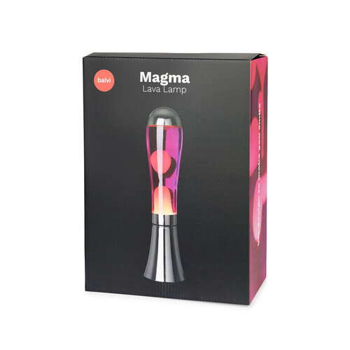 Balvi Lava lamp Magma Silver/Pink Balvi Lava lamp Magma Silver/Pink
