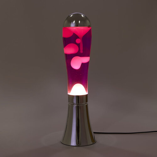 Balvi Lava lamp Magma Silver/Pink Balvi Lava lamp Magma Silver/Pink