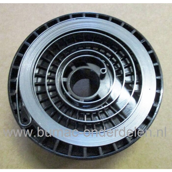 Startpoelie met Startveer voor Dolmar en Makita Kettingzaag Motorzaag PS630, PS6400, PS7300, PS7301, PS7900, PS7910, Makita DCS6401, DCS7301, DCS7901, Startkoordpoelie met Starterveer voor Dolmar en Makita