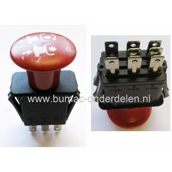 PTO Schakelaar voor Ariens - Exmark - John Deere - Kubota - MTD - Scag - Toro onderdeel