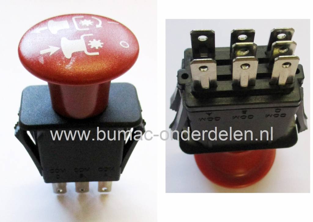 PTO Schakelaar voor Ariens - Exmark - John Deere - Kubota - MTD - Scag - Toro onderdeel