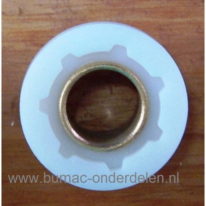 Wormwiel voor Dolmar en Makita Kettingzaag, Wormwiel voor Oliepompaandrijving Dolmar PS6000i en PS6800i en Makita DCS6000i en 6800I Kettingzaag - Motorzaag