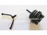 Oliedop voor Husqvarna Kettingzaag 33, 36, 41, 50, 55, 61, 66, 136, 137, 141, 142, 154, 162, 234, 238, 242, 254, 257, 266, 268, 272, 2101, Olievuldop voor Jonsered, Partner, McCulloch Kettingzagen