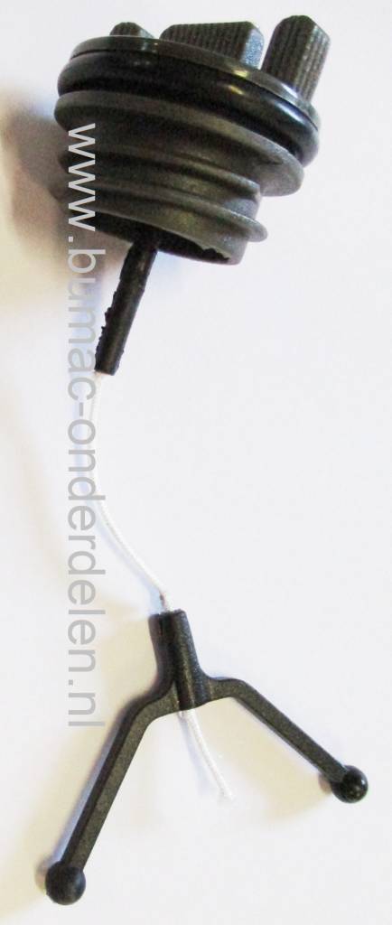 Oliedop voor Husqvarna Kettingzaag 33, 36, 41, 50, 55, 61, 66, 136, 137, 141, 142, 154, 162, 234, 238, 242, 254, 257, 266, 268, 272, 2101, Olievuldop voor Jonsered, Partner, McCulloch Kettingzagen